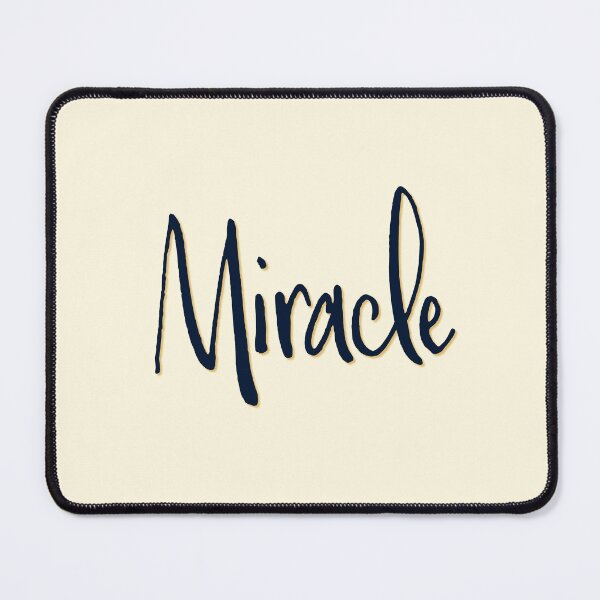 Item preview, MIRACLE personalized type design designed and sold by CharlottePlaceArt.