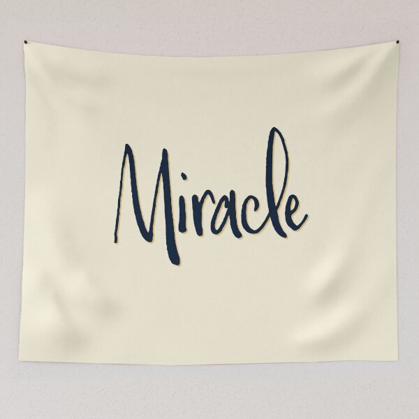 Item preview, MIRACLE personalized type design designed and sold by CharlottePlaceArt.