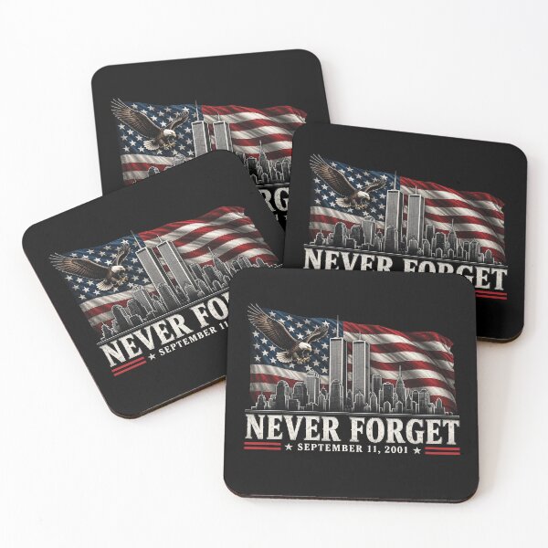 Item preview, Never Forget September 11 2001 Memorial Day American Flag designed and sold by Jikkermanccini.