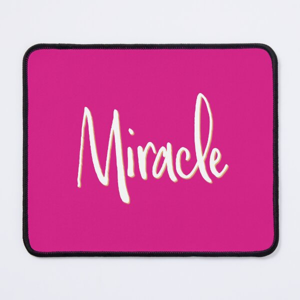 Item preview, MIRACLE personalized type design designed and sold by CharlottePlaceArt.
