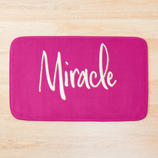 Item preview, MIRACLE personalized type design designed and sold by CharlottePlaceArt.