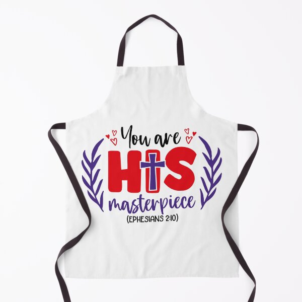 Item preview, You Are His Masterpiece Christian Faith Ephesians 2:10 Bible Verse Inspirational Christian Gift | Christian Tshirt , stickr and mug design designed and sold by Billium Halder.