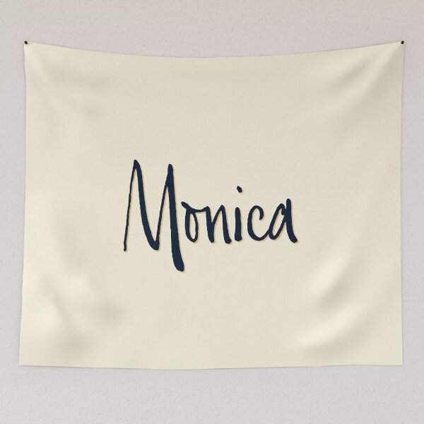Item preview, MONICA personalized type design designed and sold by CharlottePlaceArt.