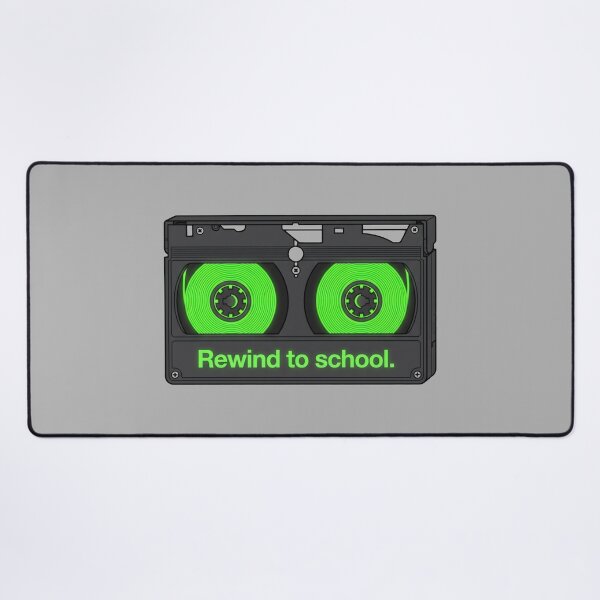 Item preview, VHS Cassette Tape - Back To School Nostalgia Gift designed and sold by SplashTastic.