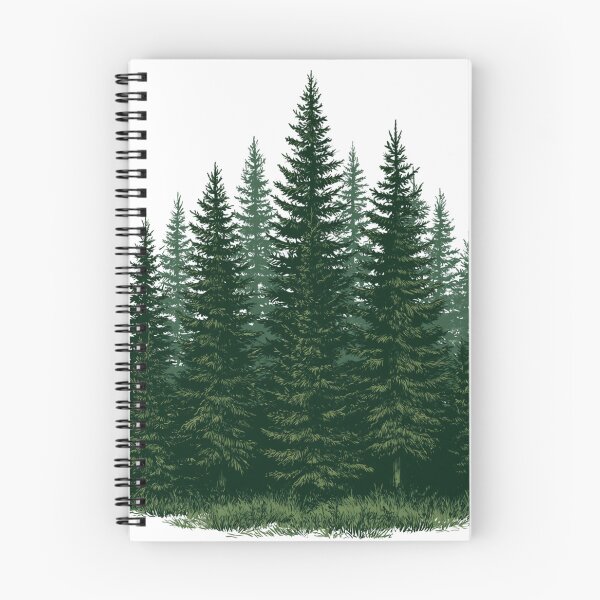 Item preview, Pine Tree Forest Line High Contrast T-Shirt Graphic designed and sold by TrendyGalaxy.