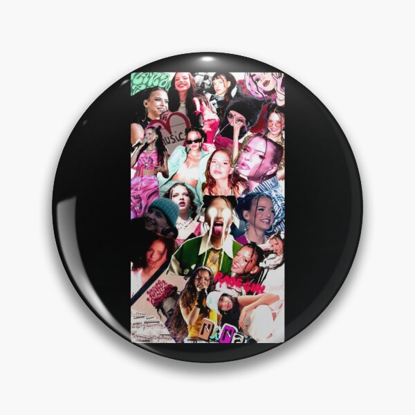 Item preview, Retro Pop Singer Photo Collage Graphic designed and sold by filalinawal.