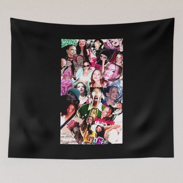 Item preview, Retro Pop Singer Photo Collage Graphic designed and sold by filalinawal.