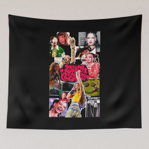 Item preview, Retro Pop Singer Photo Collage Graphic designed and sold by filalinawal.