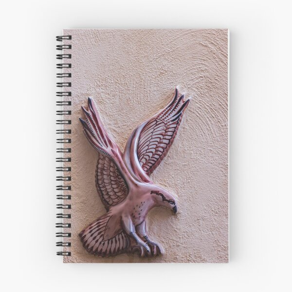 Item preview, Ceramic Bird Wall Art Decoration With Outstretched Wings On Textured Plaster Background designed and sold by Nmallia.