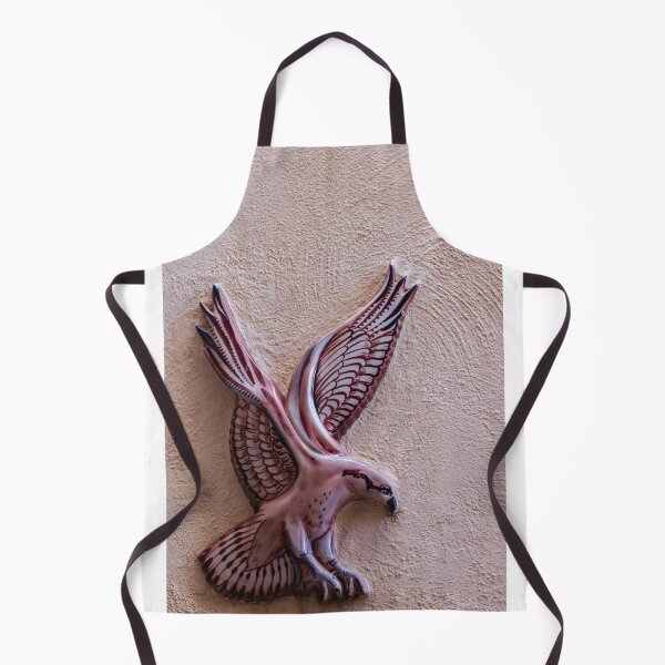 Item preview, Ceramic Bird Wall Art Decoration With Outstretched Wings On Textured Plaster Background designed and sold by Nmallia.