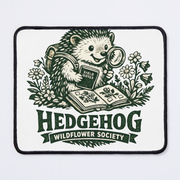 Item preview, Hedgehog Wildflower Society Heritage Outdoor Mascot designed and sold by TheRealTaria.