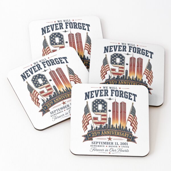 Item preview, We Will Never Forget 9/11 25th Anniversary designed and sold by Jikkermanccini.
