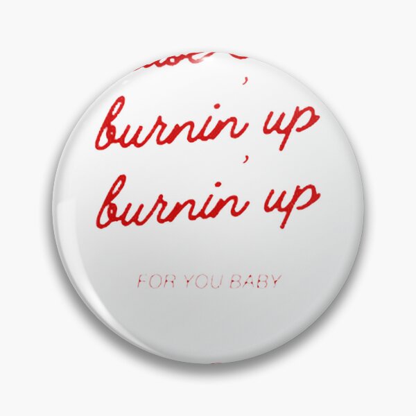 Item preview, Jonas Brothers Burnin' Up Lyrics Retro Fan Art Merch | ⭐⭐⭐⭐⭐ designed and sold by tilt-shift.