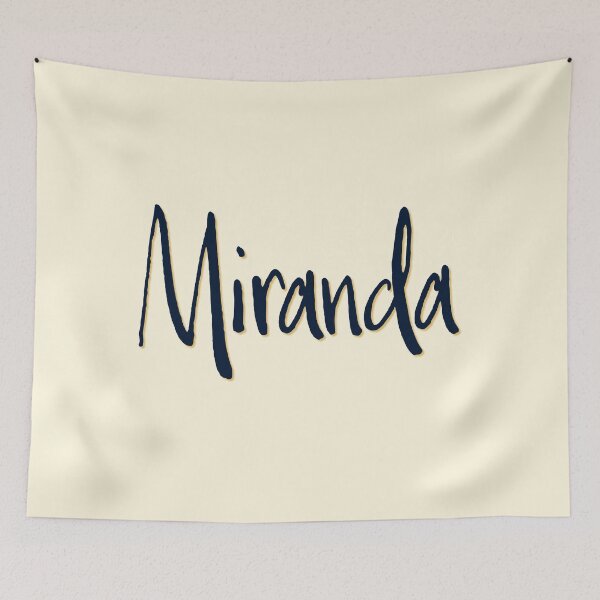 Item preview, MIRANDA personalized type design designed and sold by CharlottePlaceArt.