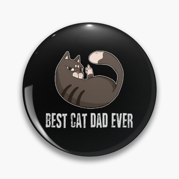 Item preview, Funny Grumpy Cat Middle Finger Best Cat Dad designed and sold by SoyLamderma.