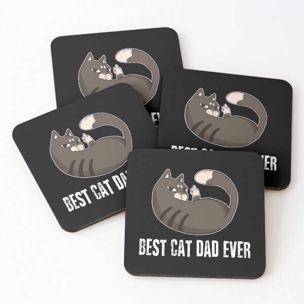 Item preview, Funny Grumpy Cat Middle Finger Best Cat Dad designed and sold by SoyLamderma.