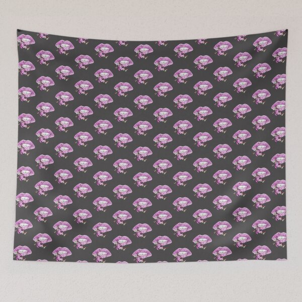 Item preview, Butterflies Sparkling Lips Kiss | Limited Edition designed and sold by KashRockit.