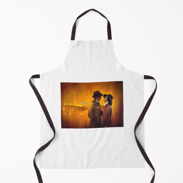 Item preview, Casablanca Ending Scene Art Print | Iconic Movie Moment | Limited Edition designed and sold by KashRockit.