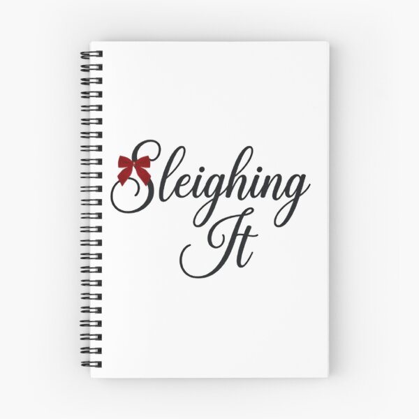 Item preview, Sleighing It Funny Christmas Typography designed and sold by KingP1.