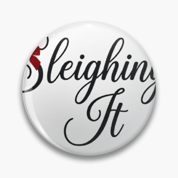 Item preview, Sleighing It Funny Christmas Typography designed and sold by KingP1.