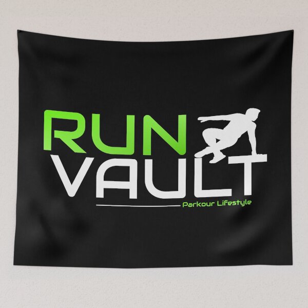 Item preview, Run. Vault. Parkour Lifestyle. designed and sold by TheFineShirt.