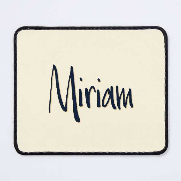 Item preview, MIRIAM personalized type design designed and sold by CharlottePlaceArt.