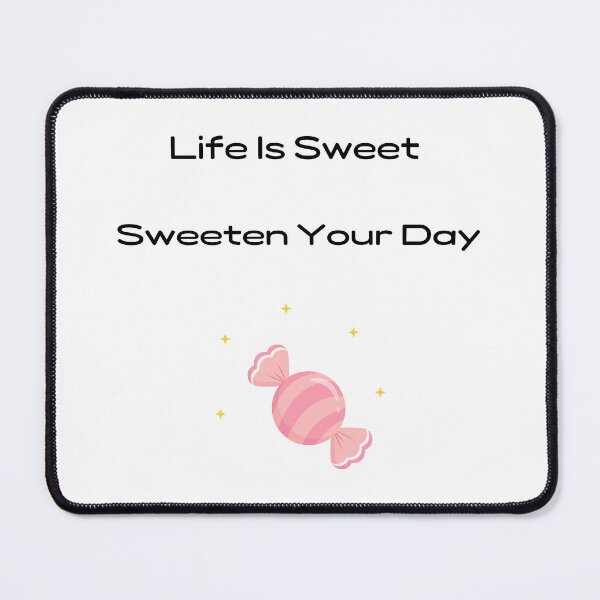 Item preview, Cute Pink Wrapped Candy with Golden Sparkle Stars Kawaii Illustration designed and sold by MathuraPresent.
