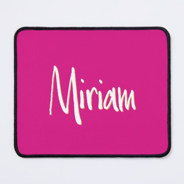 Artikelvorschau, MIRIAM personalisiertes Schriftdesign entworfen und verkauft von CharlottePlaceArt.