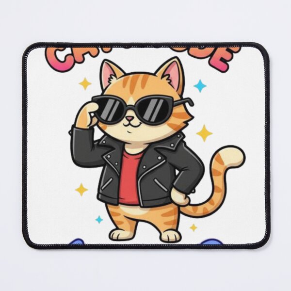 Item preview, Cool Cat Wearing Sunglasses – Funny Stylish Cat Design designed and sold by Cool Tee World .