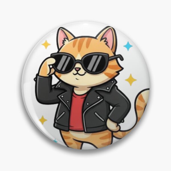 Item preview, Cool Cat Wearing Sunglasses – Funny Stylish Cat Design designed and sold by Cool Tee World .