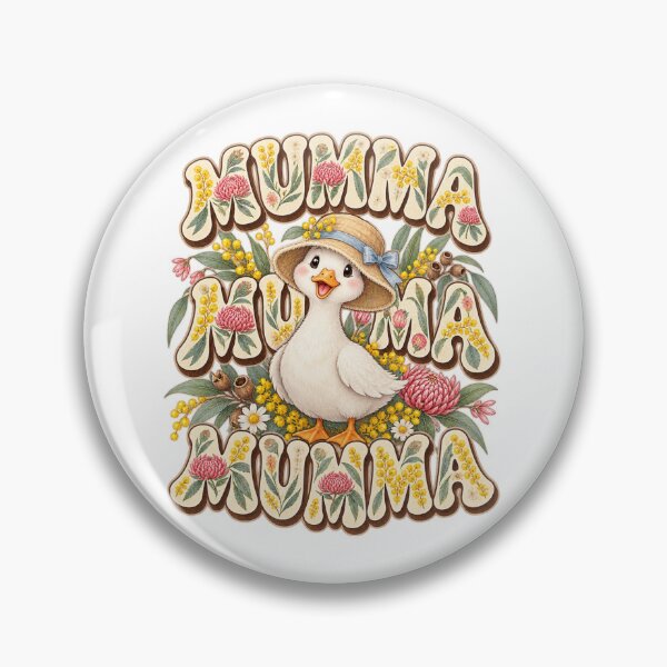 Item preview, Mumma Mumma Mumma Cute Aussie Spring Duck Wattle Waratah Garden designed and sold by Yellowriversss.