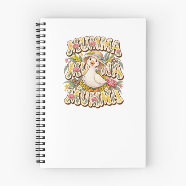 Item preview, Mumma Mumma Mumma Cute Aussie Spring Duck Wattle Waratah Garden designed and sold by Yellowriversss.