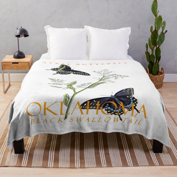 Item preview, Oklahoma Territory Butterfly The Black Swallowtail designed and sold by taiche.
