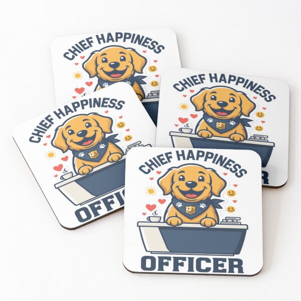 Item preview, Chief Happiness Officer designed and sold by ClaussShop.