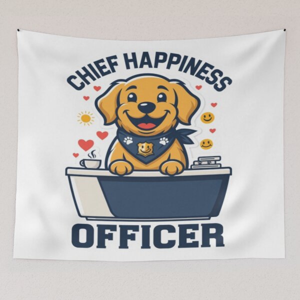 Item preview, Chief Happiness Officer designed and sold by ClaussShop.