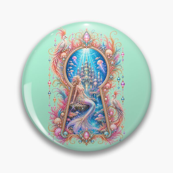 Item preview, Ocean Dream Palace – Mermaid Keyhole Fantasy designed and sold by sunbowjp stadio.