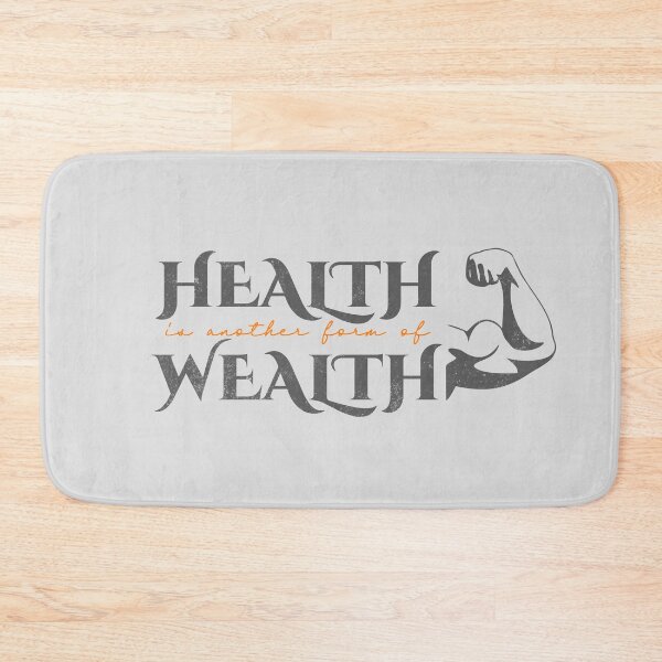 Item preview, Health Is Wealth Positive Health Enlighten Design designed and sold by AppearoStudio.