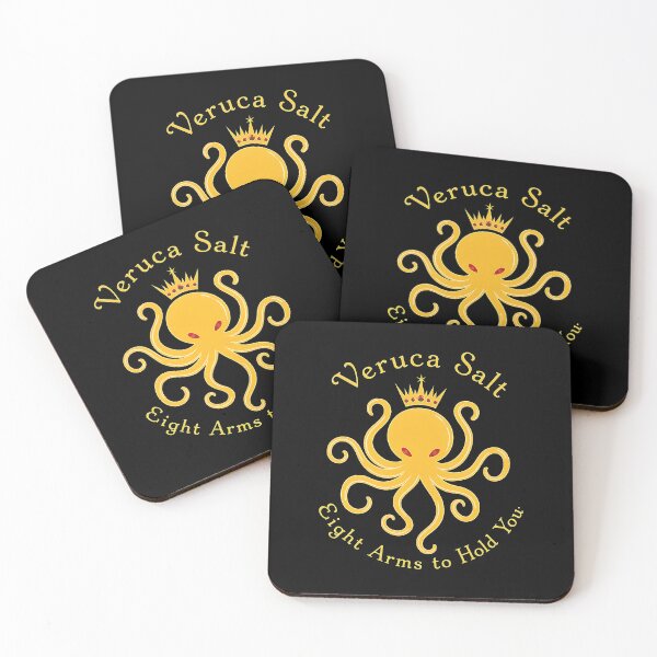 Item preview, Veruca Salt Octopus Crown Eight Arms Quote-68 designed and sold by PaintingFirsa.