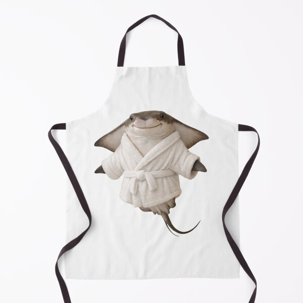 Item preview, Cute Cownose Ray in a Bathrobe designed and sold by Sillytoe.