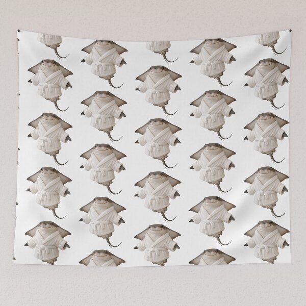 Item preview, Cute Cownose Ray in a Bathrobe designed and sold by Sillytoe.