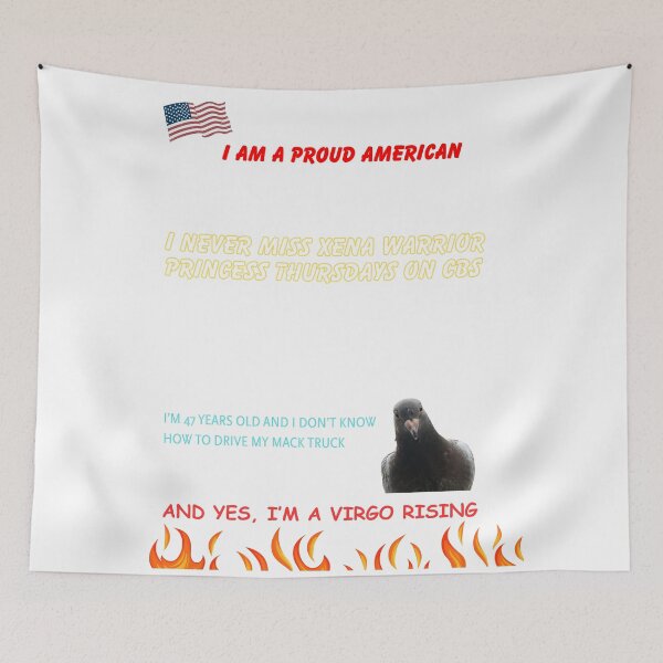 Item preview, Patriotic hyper-specific pigeon designed and sold by pigeonseveryday.