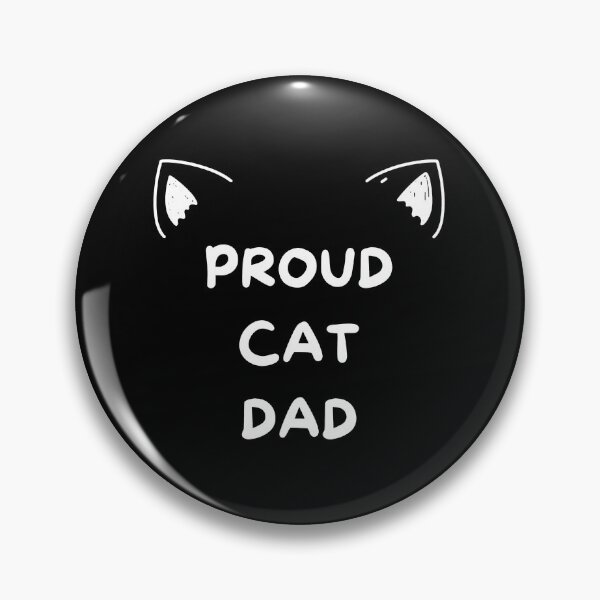 Item preview, Proud Cat Dad Sketchy Ears Pet Owner designed and sold by GiaoCalonas.