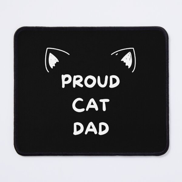 Item preview, Proud Cat Dad Sketchy Ears Pet Owner designed and sold by GiaoCalonas.