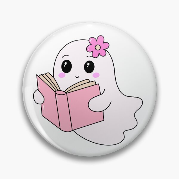 Item preview, Reading girlie ghost pink designed and sold by RavenAMarie .