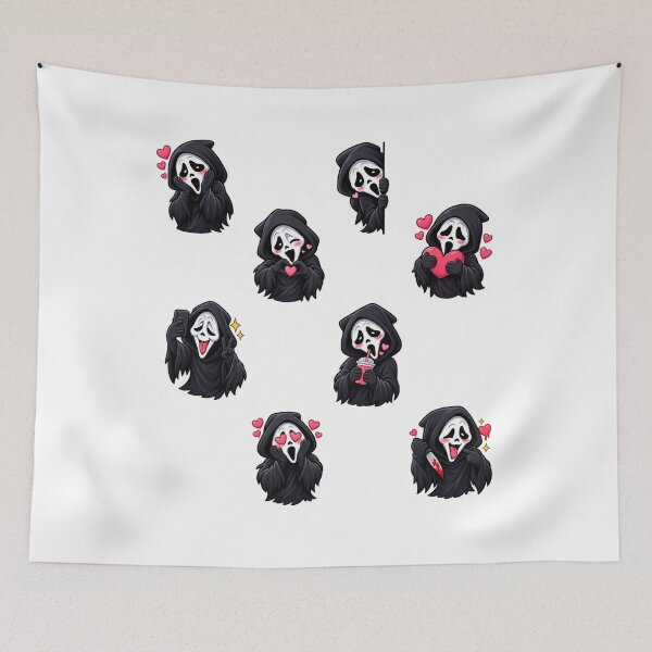 Item preview, Cute Kawaii Ghostfaces designed and sold by odkocreative.