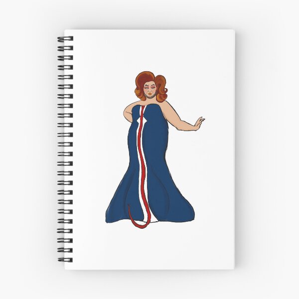Item preview, Patriotic Drag Queen JD — Political Satire Character Art designed and sold by VictoryStickers.