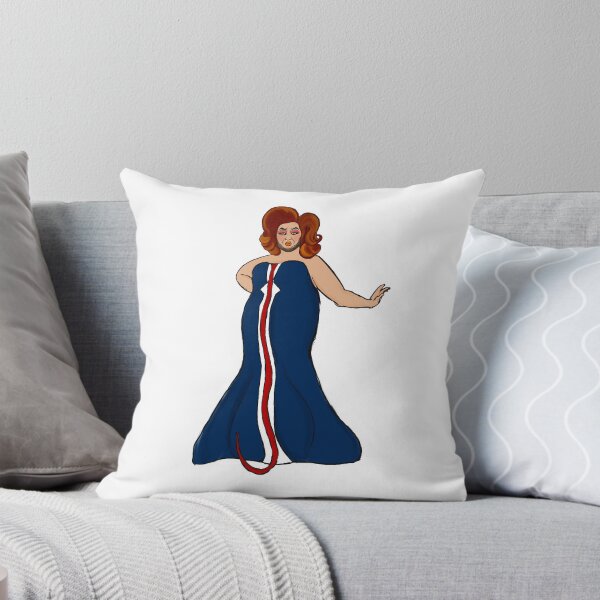Item preview, Patriotic Drag Queen JD — Political Satire Character Art designed and sold by VictoryStickers.