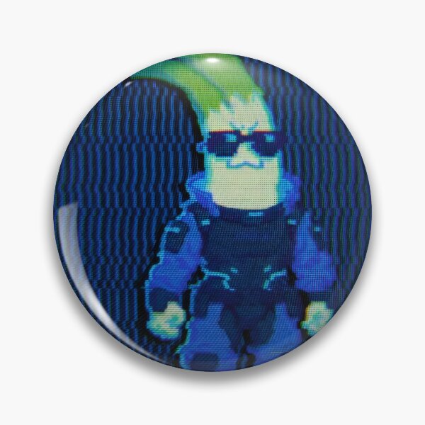 Item preview, Cyberleek CRT Monitor Hacker - Retro Pixel Cyberpunk Poster designed and sold by Billy Morfo™.