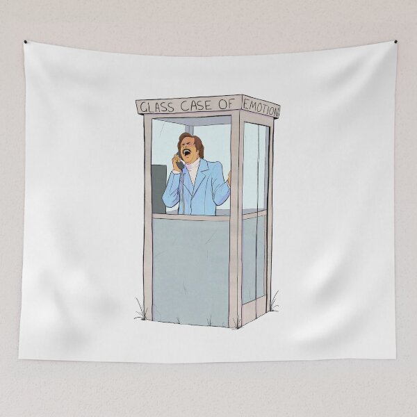 Item preview, Ron Burgundy Anchorman Glass Case of Emotion designed and sold by The A-Press.