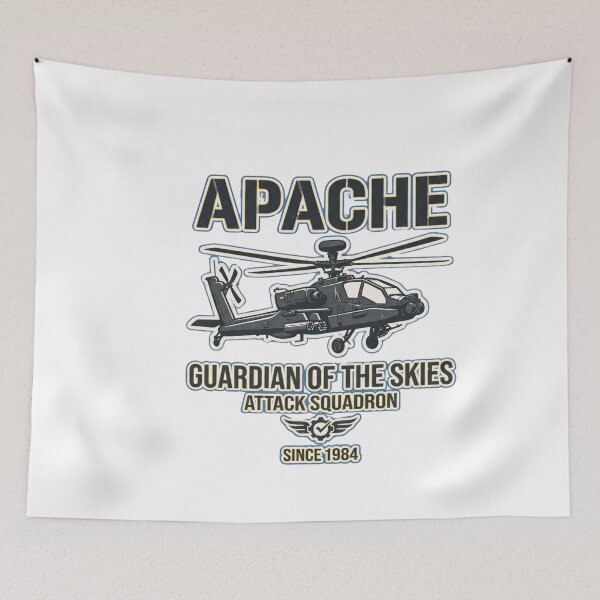 Item preview, Apache Combat Helicopter Design designed and sold by IRON WINGS /USAF.
